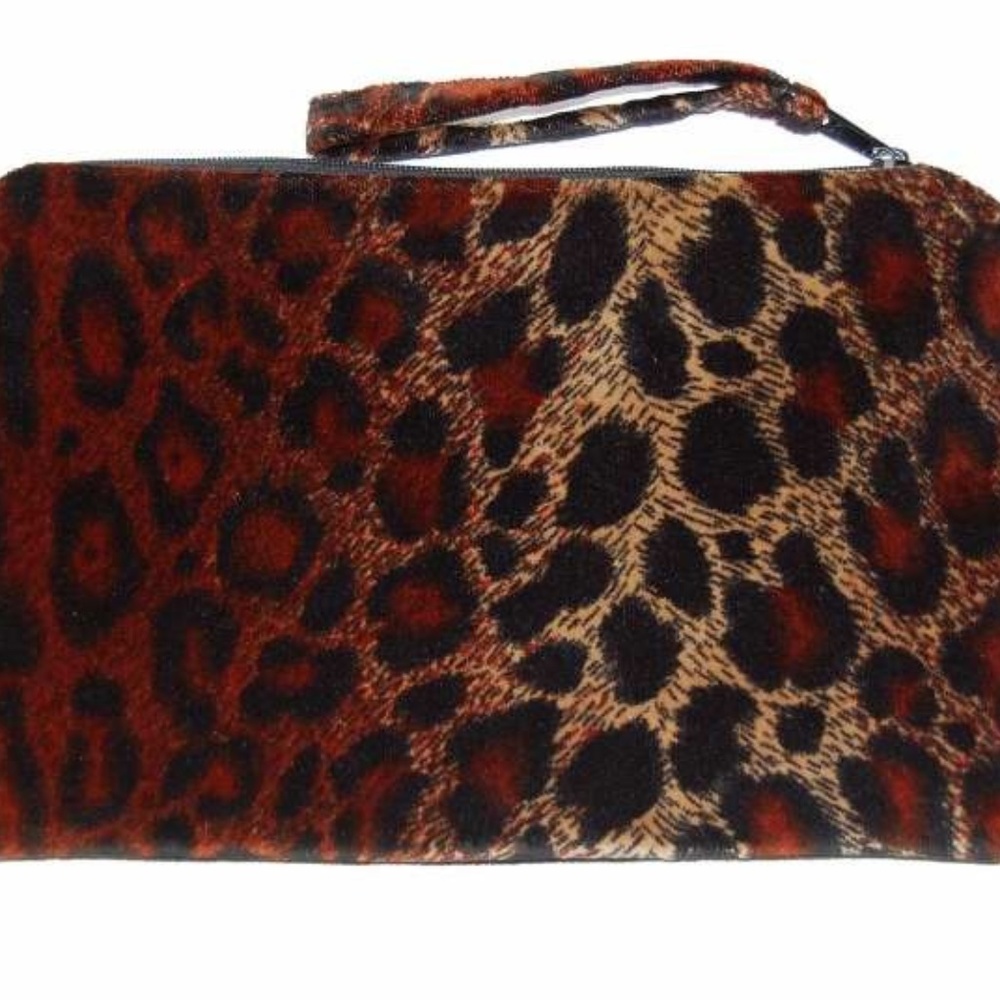 Leopard Print Clutch